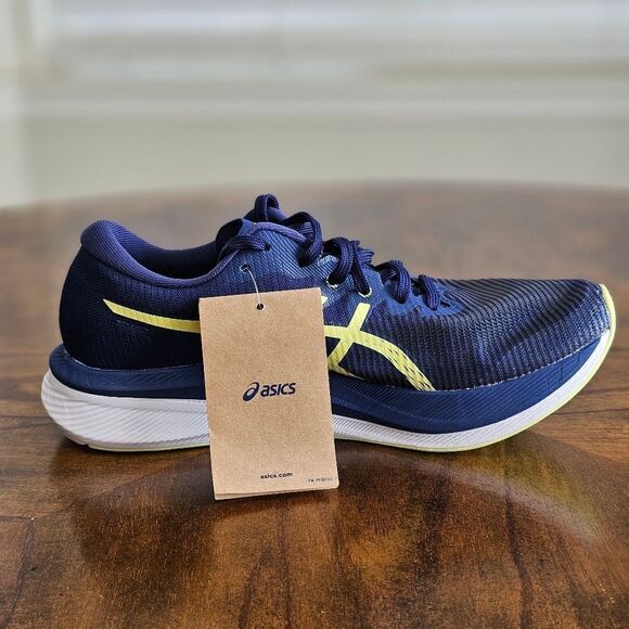 ASICS Magic Speed 3 Running Racing Shoes Men\'s 8 Illusion Blue White 1012B518